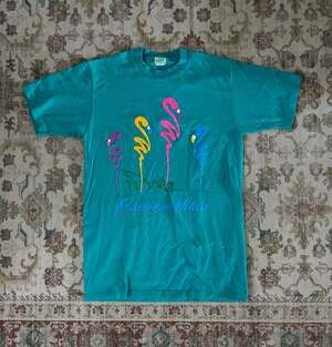 Vintage Flamingo Hilton Kansas City Graphic T-Shirt Size Medium